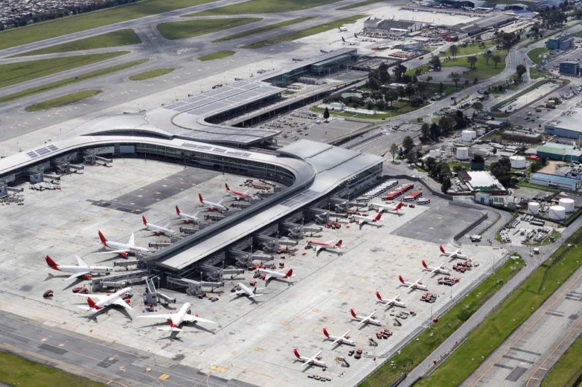 Aéroport El Dorado de Bogotá pour aller en Colombie