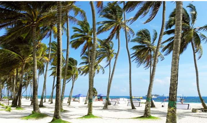Plage de San Andrés pour savoir quand partir en Colombie